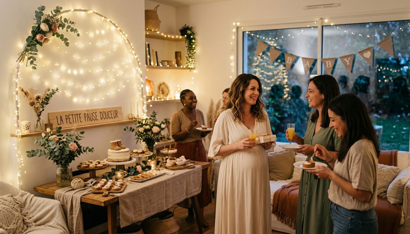 Comment créer une ambiance parfaite avec l'éclairage pour votre fête prénatale ?